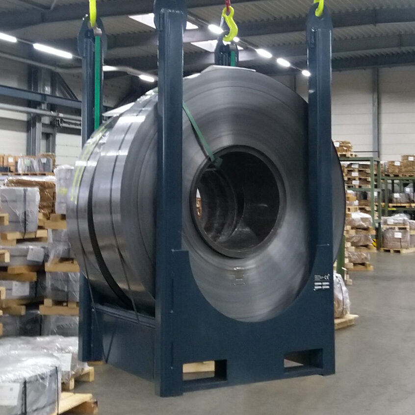 Coilgestell, Coillager, Coil Gestell, coil transport gestell, Coiltransportgestell, Coillagerst&auml;nder, Coilbox, Coiltransportbox, Coillagergestell, Coiltransportst&auml;nder, coil mover